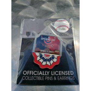 Cincinnati Reds Opening Day 2021 Pin Banner Ohio